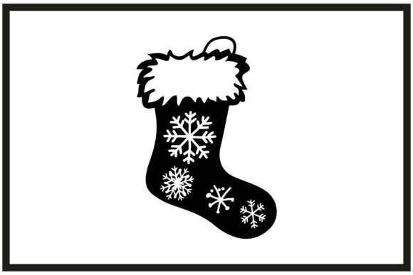 Download Christmas Stocking Silhouette Icon - Premium Resources