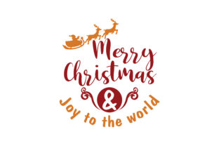 Download Merry Christmas &amp; Joy to the World SVG Cut - Joy to the world svg Collection